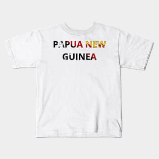 Drapeau  Papua New Guinea Kids T-Shirt